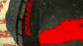 shoving it deep in her tight little asshole up close