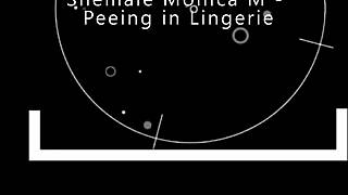 shemale monica m soaks lingerie in pee