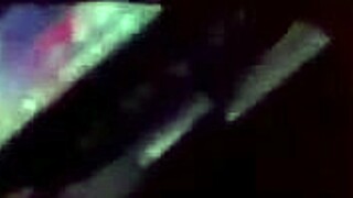 real couple's passionate bed fuck under red lights!