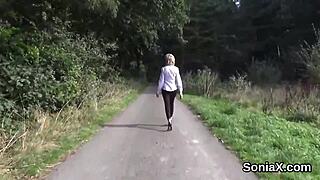 British milf sonia, show us those heavy puppies now