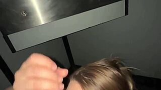 Wild wife cuckold gloryhole blowjobs public group cumshots