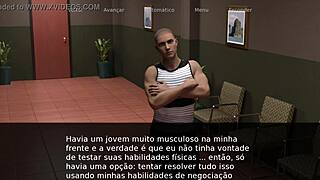 Milf plays sexy game twists in life visual novel day one