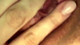 My Stepsister's Big Natural Tits Tremble as She Fingers Pussy in Close-Up Ecstasy