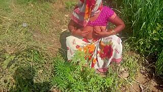 aunty teacher seduces young boy for outdoor indian fuck