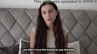 step dad-in-law collects on debt with my tight ass gaping anal creampie payment