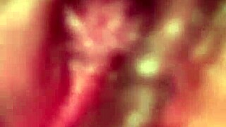 My Stepsister's Big Natural Tits Tremble as She Fingers Pussy in Close-Up Ecstasy