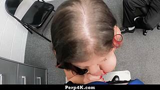 ex-husband and officer ravage shoplifter pussy bent over doggystyle!!