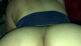 Lights off sex with mother-in-law reveals her huge curvy ass