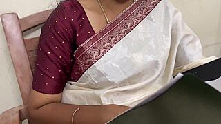 Teacher assigns naughty homework as student deepthroats in bedroom roleplay