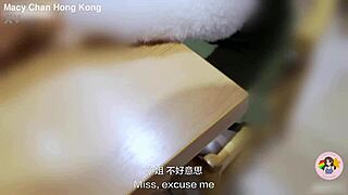 picking up macy chan led to blowjob squirting fun