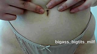 Why Spit on This Fat BBW Milf's Belly Button Fetish?