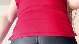god, my slutty wife in leggings masturbates for my boss cuckold thrill