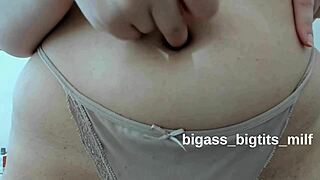 Why Spit on This Fat BBW Milf's Belly Button Fetish?