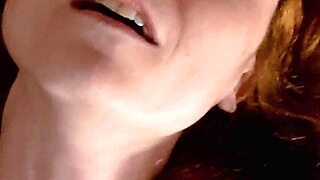 Butt-plugged milf flashes tits pussy to sneaky voyeur