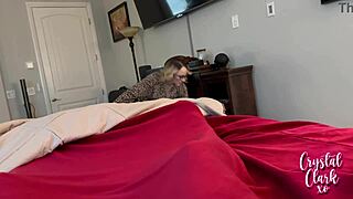 Stepmom Stares at My Monster Cock While Riding Hard