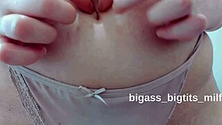 Why Spit on This Fat BBW Milf's Belly Button Fetish?