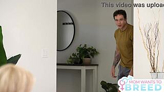 Crystal Rush begs stepson harder as breeding fuck doll creampie