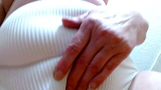 dawnskye soaks panties masturbating hard for mark's fetish