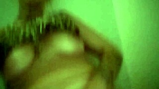 latina blonde milf masturbates pussy orgasm in restaurant bathroom