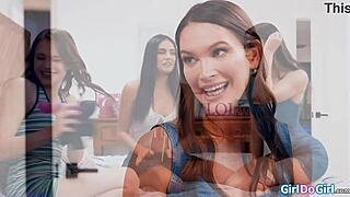 Stepdaughter Teens Strapon DP Their Milf Stepmom Hard