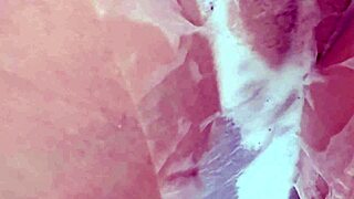 A 20yo virgin's wet shaved pussy glistens close-up as Japanese wife licks and fingers it hungrily