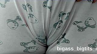Camel toe in pajamas during solo time