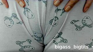 Camel toe in pajamas during solo time