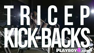 big butt girl lacey channing hard workout and hot posing for the playboy