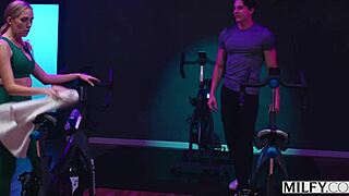 Milfy Married Milf Sierra Spunk Gets Pussy Worked By Instructor