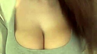 Stepmother teases me with her milky tits again