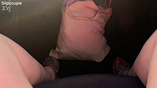 i found a perfect cock in the furniture store - risky public handjob and doggy