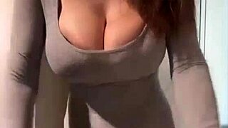 Stepmother teases me with her milky tits again