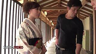 wild asian beauty aoi mizunos outdoor blowjob adventure begins now