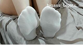 Soles With Socks White Socks Sock Fetish Feet Foot Fetish