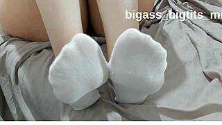 Soles With Socks White Socks Sock Fetish Feet Foot Fetish