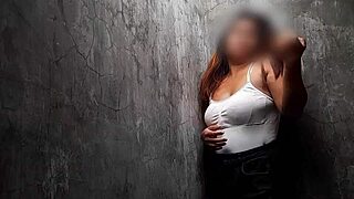 Pinay babe bends for step dad monster cock
