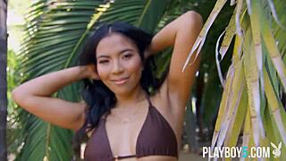 perfect big ass filipina milf jada kai nude outdoor for playboy