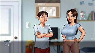stepmom smiles strangely after something feels wrong