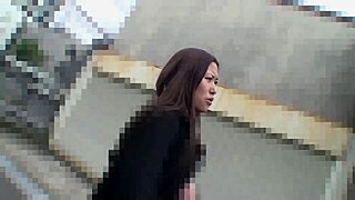 beautiful asian with black hair nagisa fukushima went to the guys house to warm him