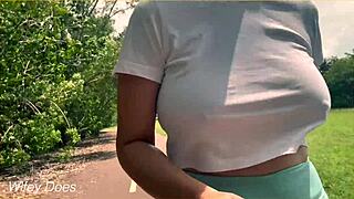 wifey best of public flashing tits exhibitionist milf