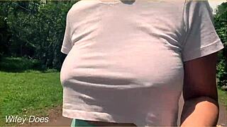 wifey best of public flashing tits exhibitionist milf