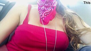 Artemisia love flashes big boobs and pussy during uber ride