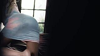 Horny milf has threesome with her stepsiblings