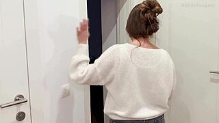 curvy milf lady lyne gives sloppy deepthroat blowjob