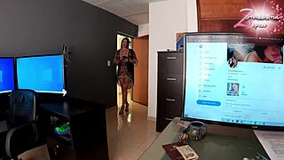 workplace seduction seducing my mature manager in the private office