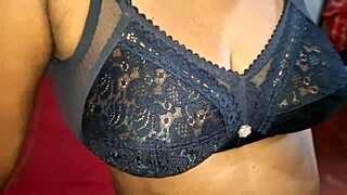 asian wife makes a homemade video at home
