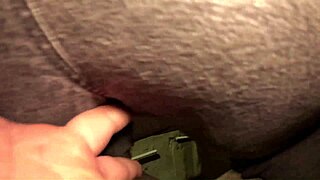 Curvy latina housewife teases with power tool then takes rough doggy cum