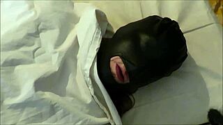 Masked madame wanks to orgasm with alan