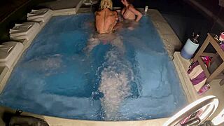 Hot Tub Threesome With DELAIH GRACE And KIKI DAIRE