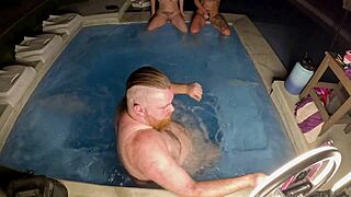 Hot Tub Threesome With DELAIH GRACE And KIKI DAIRE